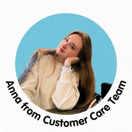 Anna from Customer Care Team