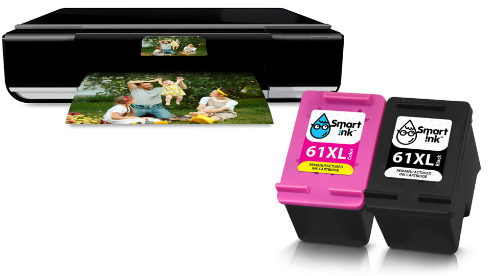 2-Pack HP 301XL Ink Cartridges – Black & Tri-Color Remanufactured For Envy 4500 Series