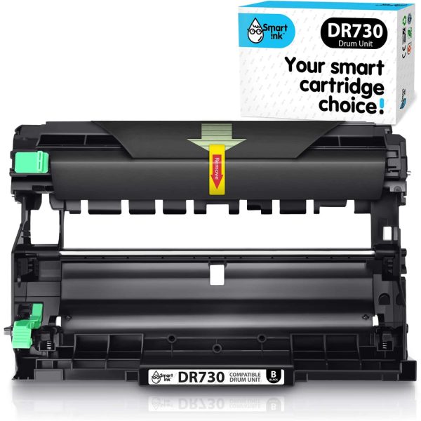 Compatible Drum Unit Replacement for Brother DR 760 DR 730 (1 pack), Smart Ink