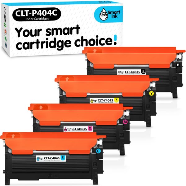 Kompatible Tonerkartusche für Samsung CLT-P404S (4er Pack), Smart Ink