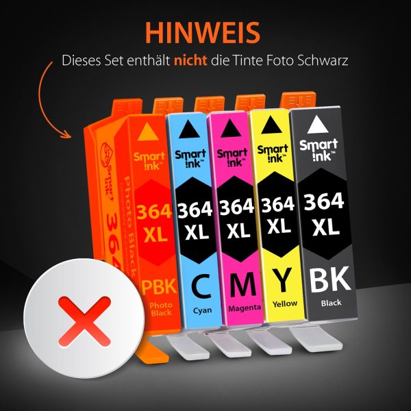 Kompatible Druckerpatronen für HP 364 XL (10er Pack), Smart Ink – Bild 4