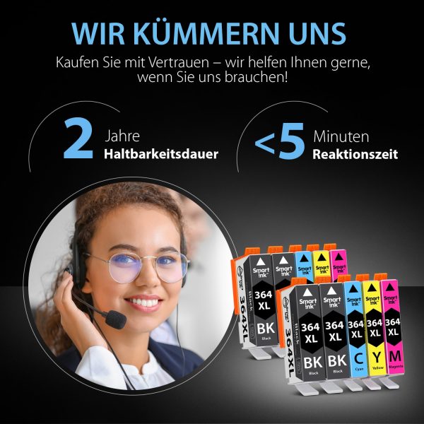 Kompatible Druckerpatronen für HP 364 XL (10er Pack), Smart Ink – Bild 6