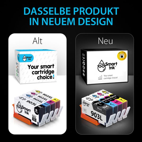 Kompatible Druckerpatronen für HP 903 L (4er Pack), Smart Ink – Bild 4