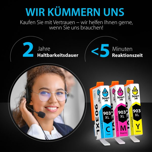 Kompatible Druckerpatronen für HP 903 XL (3er Pack), Smart Ink – Bild 6