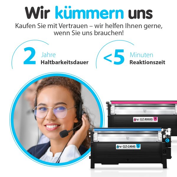 Kompatible Tonerkartusche für Samsung CLT-P404S (4er Pack), Smart Ink – Bild 5