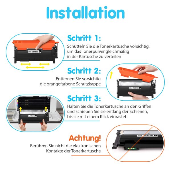 Kompatible Tonerkartusche für Samsung CLT-P404S (4er Pack), Smart Ink – Bild 7