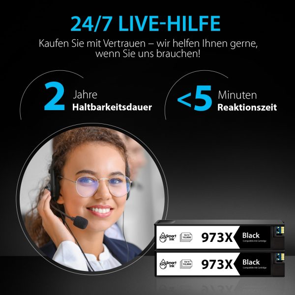Kompatible Druckerpatronen für HP 973X (2er Pack), Smart Ink – Bild 5