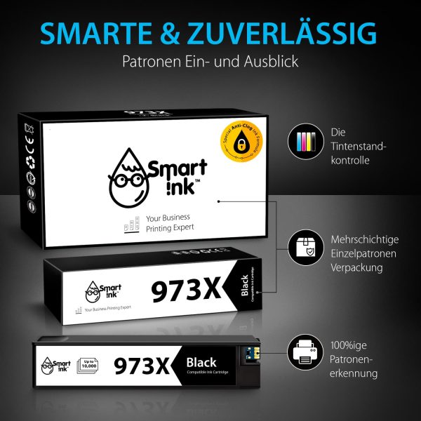 Kompatible Druckerpatronen für HP 973X (2er Pack), Smart Ink – Bild 8
