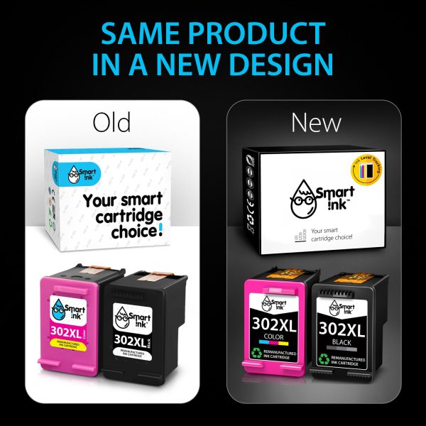 Remanufactured HP 302 XL (2 pack), Smart Ink - Image 2