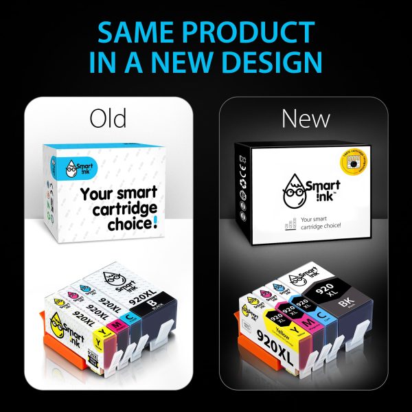 Compatible Ink Cartridge Replacement for HP 920 XL (4 pack), Smart Ink - Image 4
