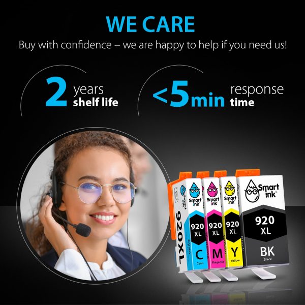 Compatible Ink Cartridge Replacement for HP 920 XL (4 pack), Smart Ink - Image 6