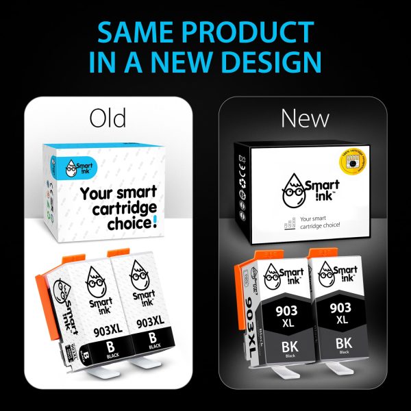 Compatible Ink Cartridge Replacement for HP 903 XL (2 pack), Smart Ink - Image 6