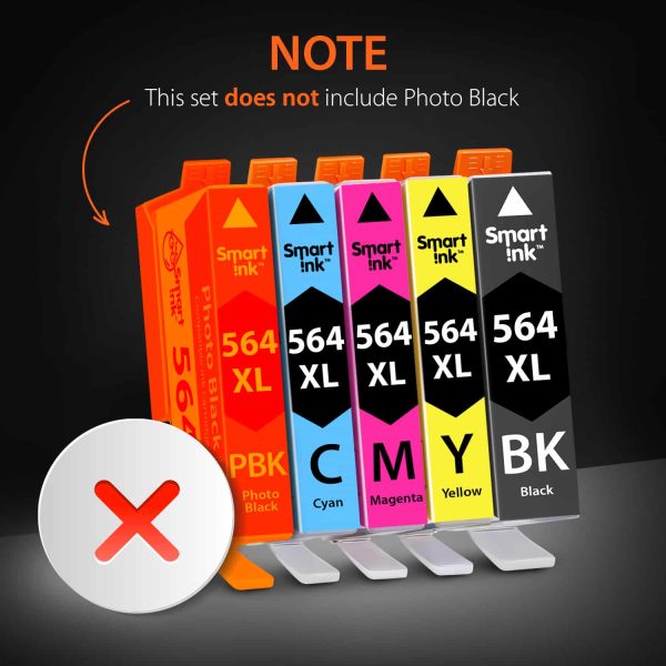 Compatible HP 564XL Combo Pack (10 Pack), Smart Ink - Image 3