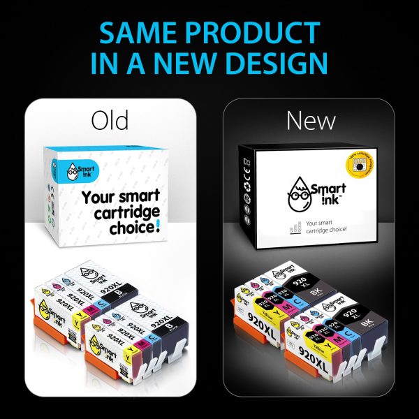 Compatible HP 920 ink Cartridge Replacement (8 pack), Smart Ink - Image 4