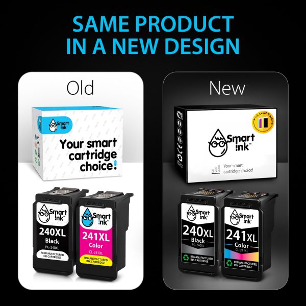 Remanufactured Canon 240 XL, 241 XL (2 pack), Smart Ink - Image 2