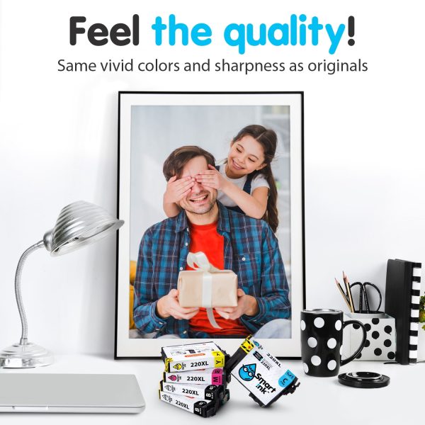 Remanufactured Epson 220 XL (5 pack), Smart Ink - Image 5