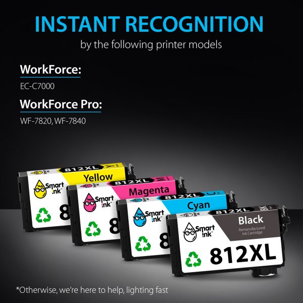 Remanufactured T812 XL (4 pack), Smart Ink - Image 2