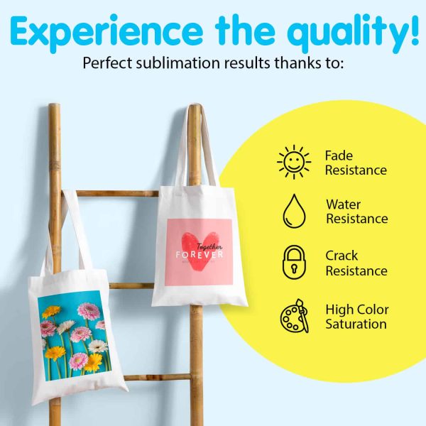 Sublimation Ink Refill for Epson (Black, Cyan, Magenta, Yellow), Smart Ink - Image 3