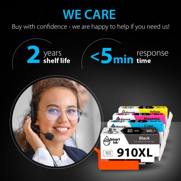 Compatible HP 910XL ink cartridges (4 pack), Smart Ink - Image 7