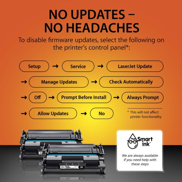 Compatible HP 58А Toner Cartridge Replacement (2 Black), Smart Ink - Image 4