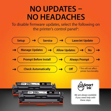 Compatible HP 206А Toner Cartridge Replacement (2 Black), Smart Ink - Image 3