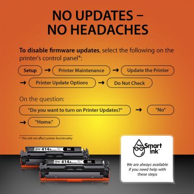 Compatible HP 414А Toner Cartridge Replacement (2 Black Pack), Smart Ink - Image 3