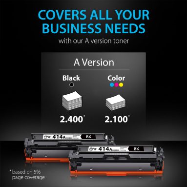 Compatible HP 414А Toner Cartridge Replacement (2 Black Pack), Smart Ink - Image 5