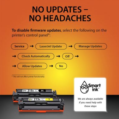 Compatible HP 215А Toner Cartridge Replacement (4 Combo Pack), Smart Ink - Image 3