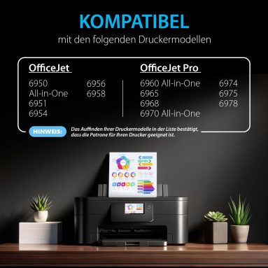 Kompatible HP 903XL Multipack Druckerpatronen für HP 903 (4er Pack), Smart Ink – Bild 2