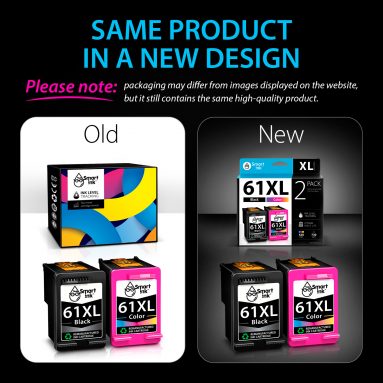 Remanufactured HP 61 XL (2 pack), Smart Ink - Image 2