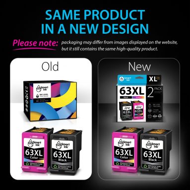 Remanufactured HP 63 XL (2 pack), Smart Ink - Image 2