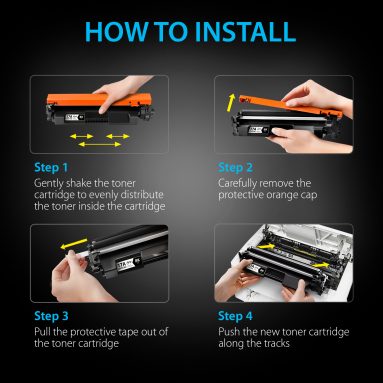 Compatible Toner Cartridge Replacement for HP 17A CF217A (2 pack), Smart Ink - Image 7