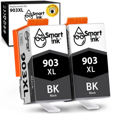 Compatible Ink Cartridge Replacement for HP 903 XL (2 pack), Smart Ink