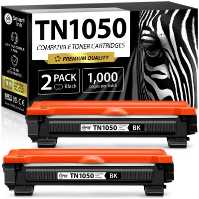 Kompatible Tonerkartusche für Brother TN 1050 (2er Pack), Smart Ink