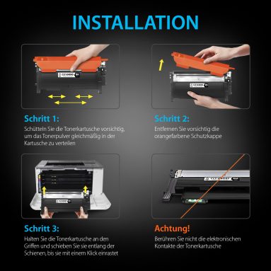 Kompatible Tonerkartusche für Samsung CLT-P404S (4er Pack), Smart Ink – Bild 5