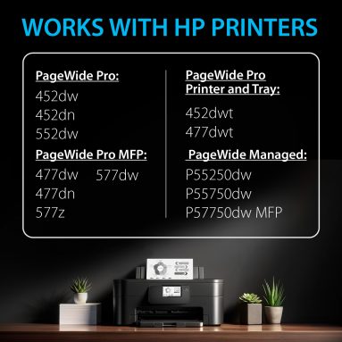 Compatible HP 973X Ink Cartridge Replacement (2 Black), Smart Ink - Image 3