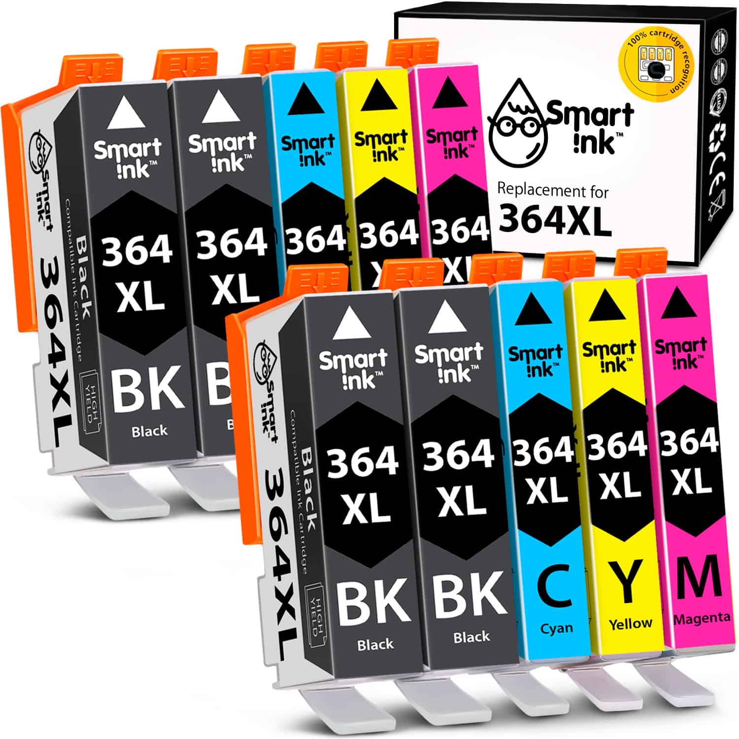 Kompatible Druckerpatronen für HP 364 XL (10er Pack), Smart Ink