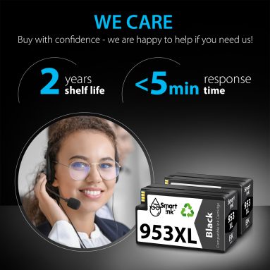 Compatible Ink Cartridge Replacement for HP 953 XL (2 pack), Smart Ink - Image 5