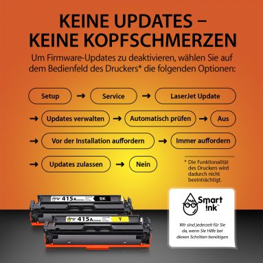 Kompatible Tonerkartusche für HP 415А (4er Pack), Smart Ink – Bild 3