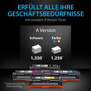 Kompatible Tonerkartusche für HP 207А (4er Pack), Smart Ink – Bild 6