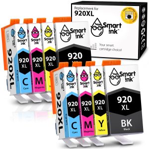 Compatible Ink Cartridge Replacement for HP 920 XL (8 pack), Smart Ink